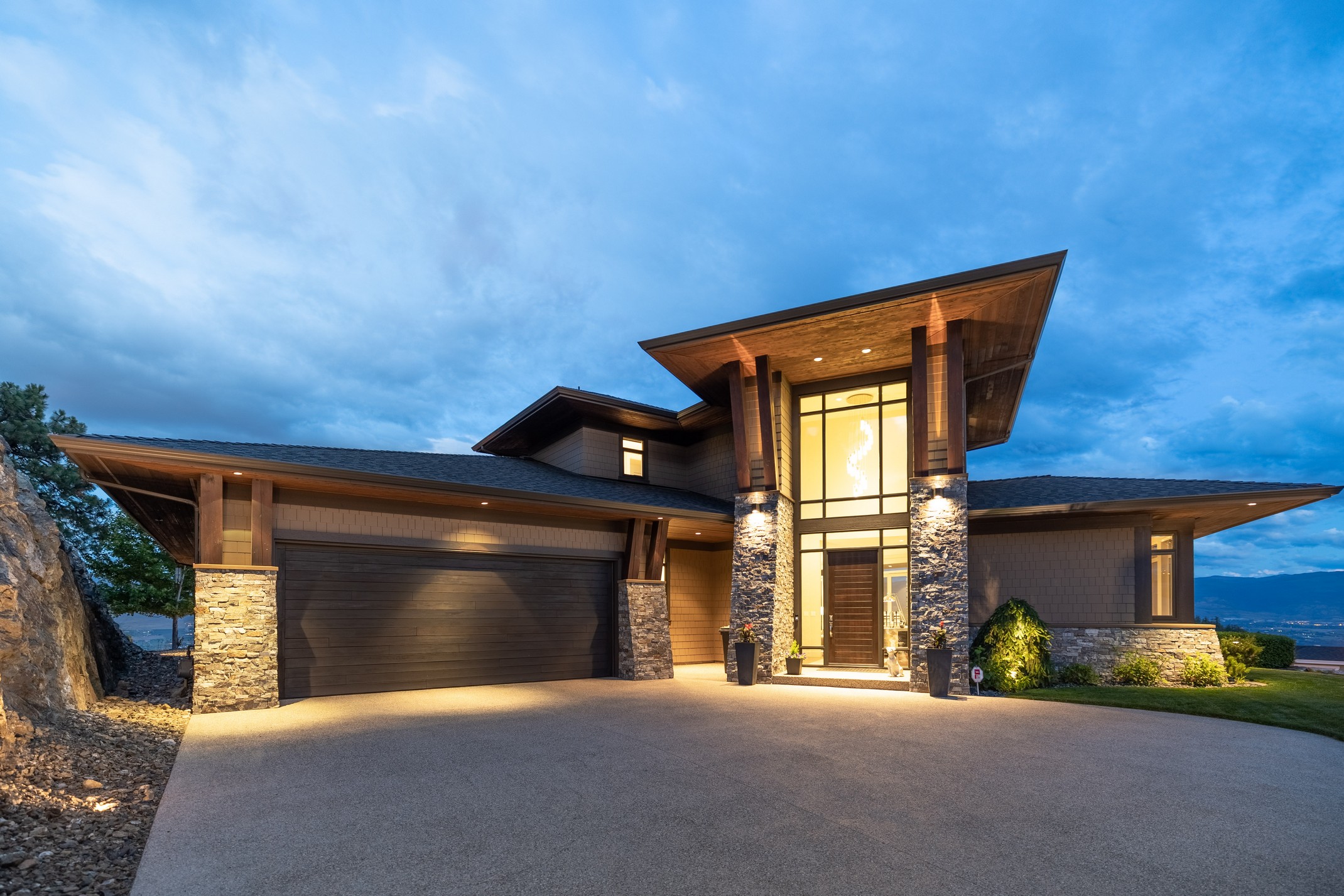 Exterior of a luxury second home